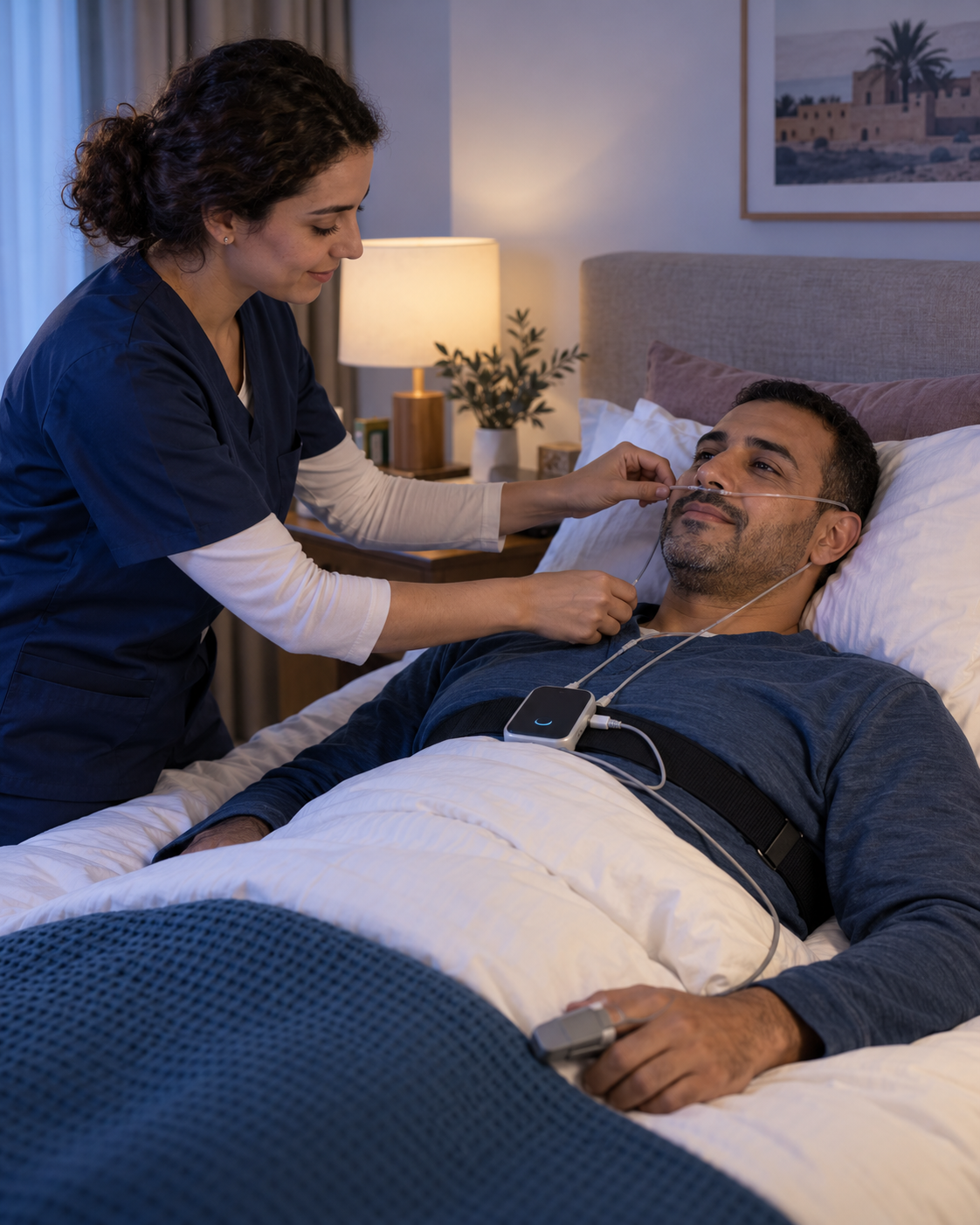 Fatigue au réveil pouvant accompagner un trouble respiratoire du sommeil
